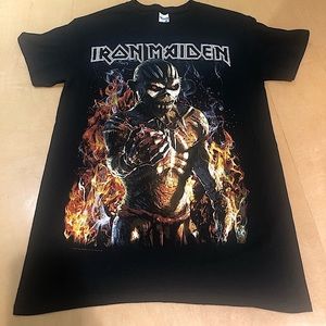 IRON MAIDEN Book of Souls World Tour 2017, original concert tee